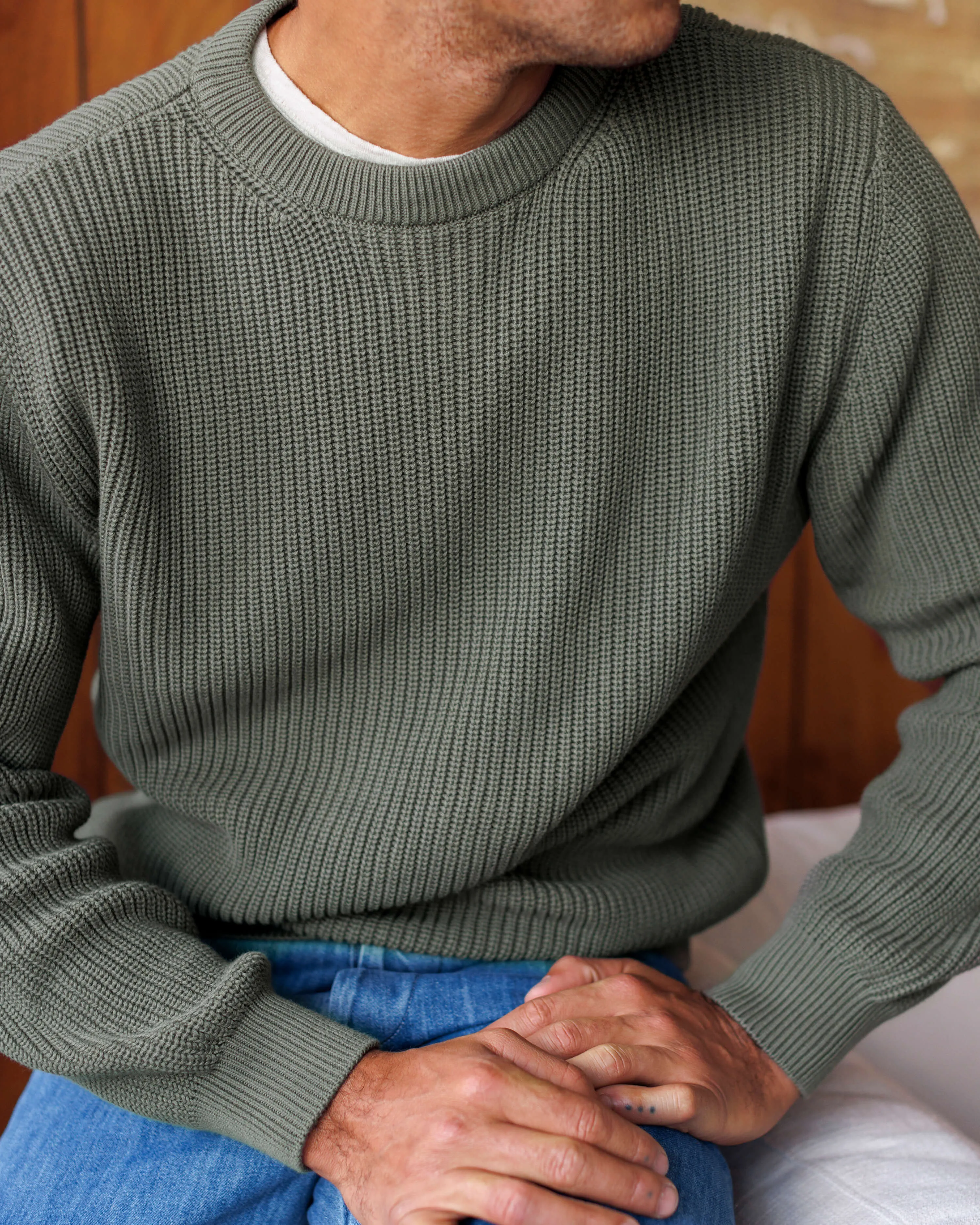 Bay Sweater / Pine