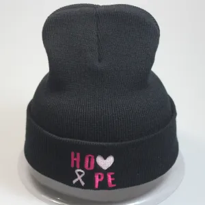 BELIEVE HOPE Embroidery Woolen Beanies