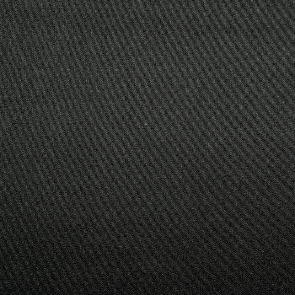 Black Wool Gaberdine
