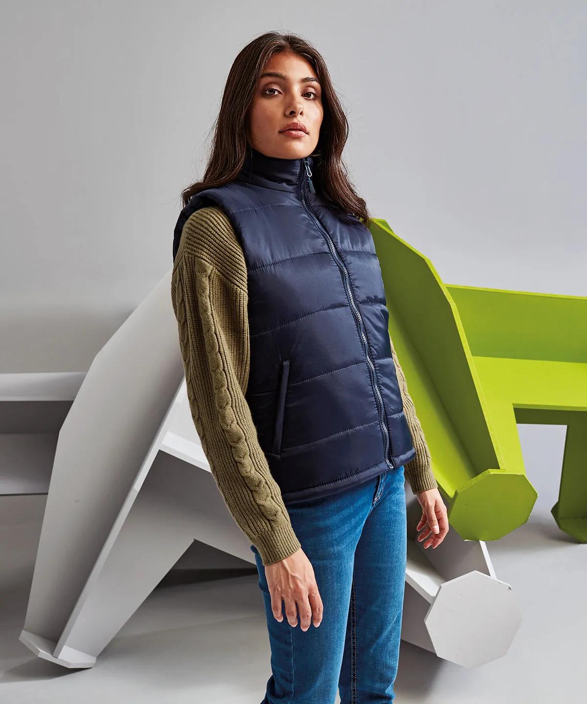 Camo Grey - Women's bodywarmer