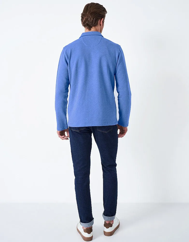 Crew Clothing Half Zip Collar Sweatshirt