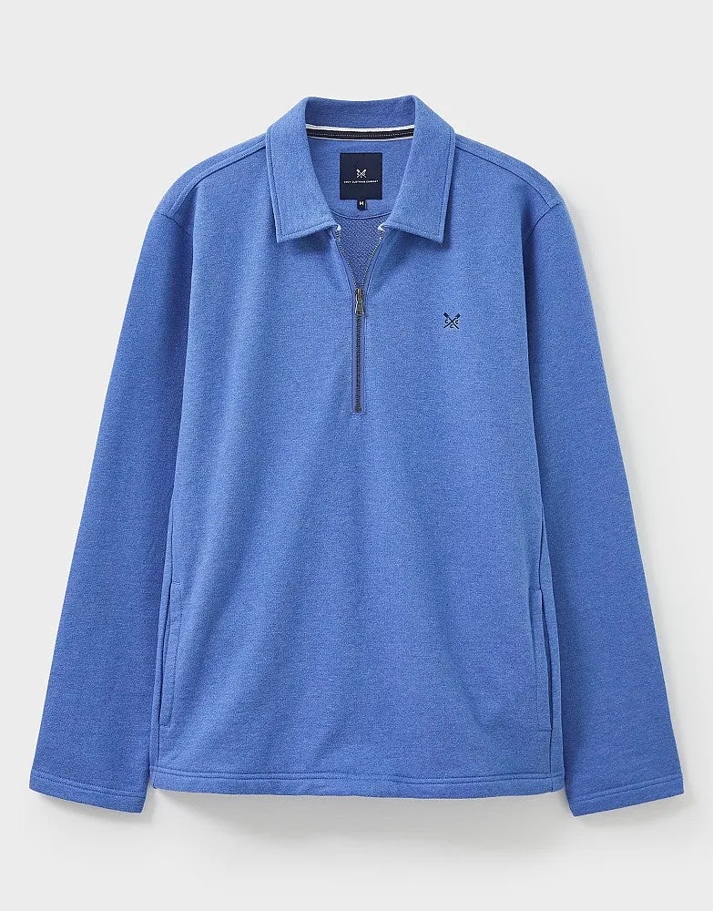 Crew Clothing Half Zip Collar Sweatshirt