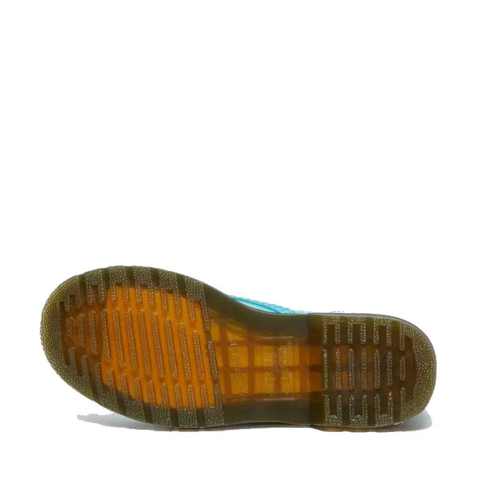 Dr Martens 1460 W Patent 8 Eye Boot Turquoise Blue