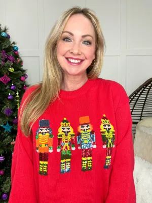 Holiday Nutcracker Sweater