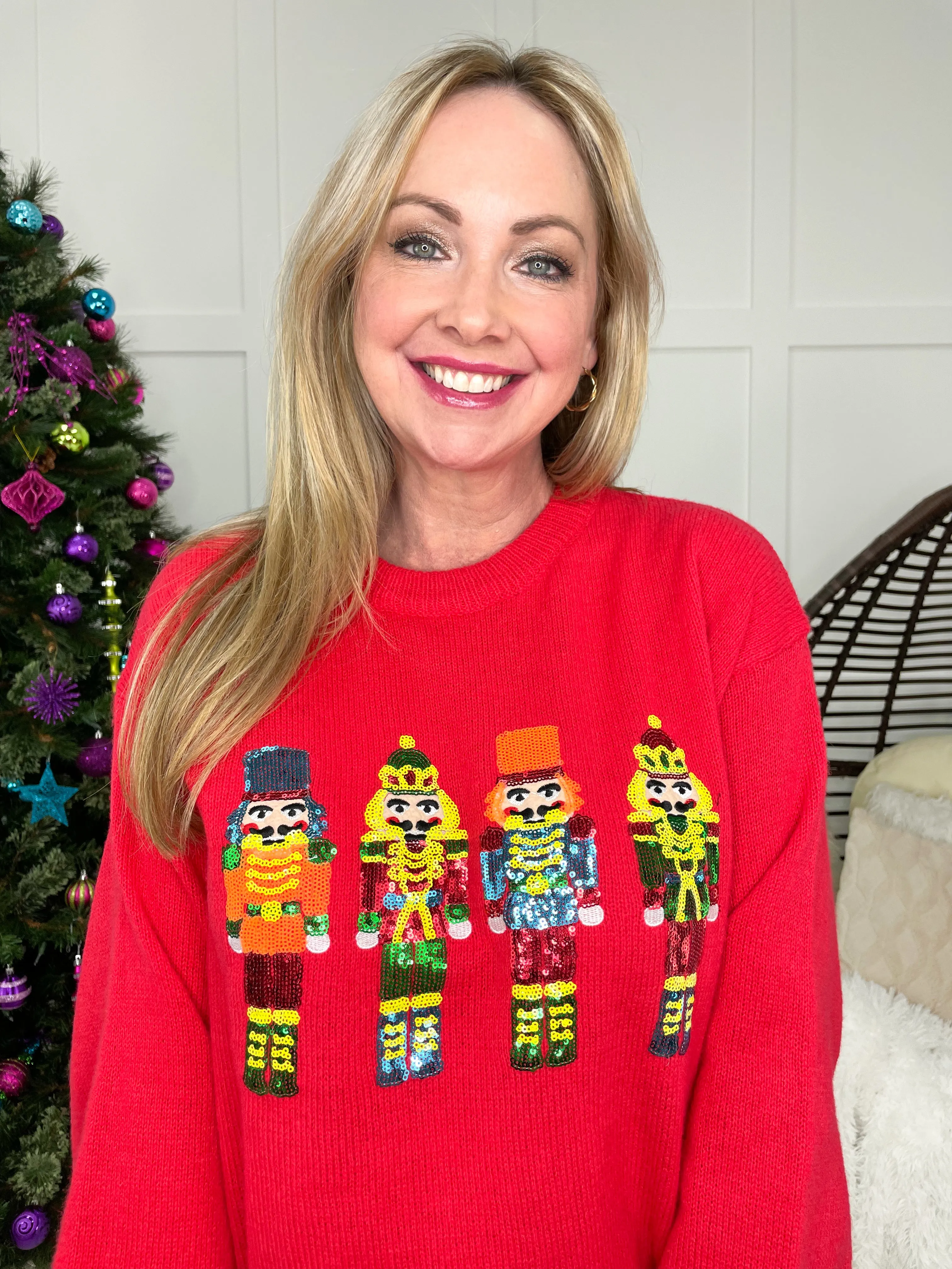Holiday Nutcracker Sweater