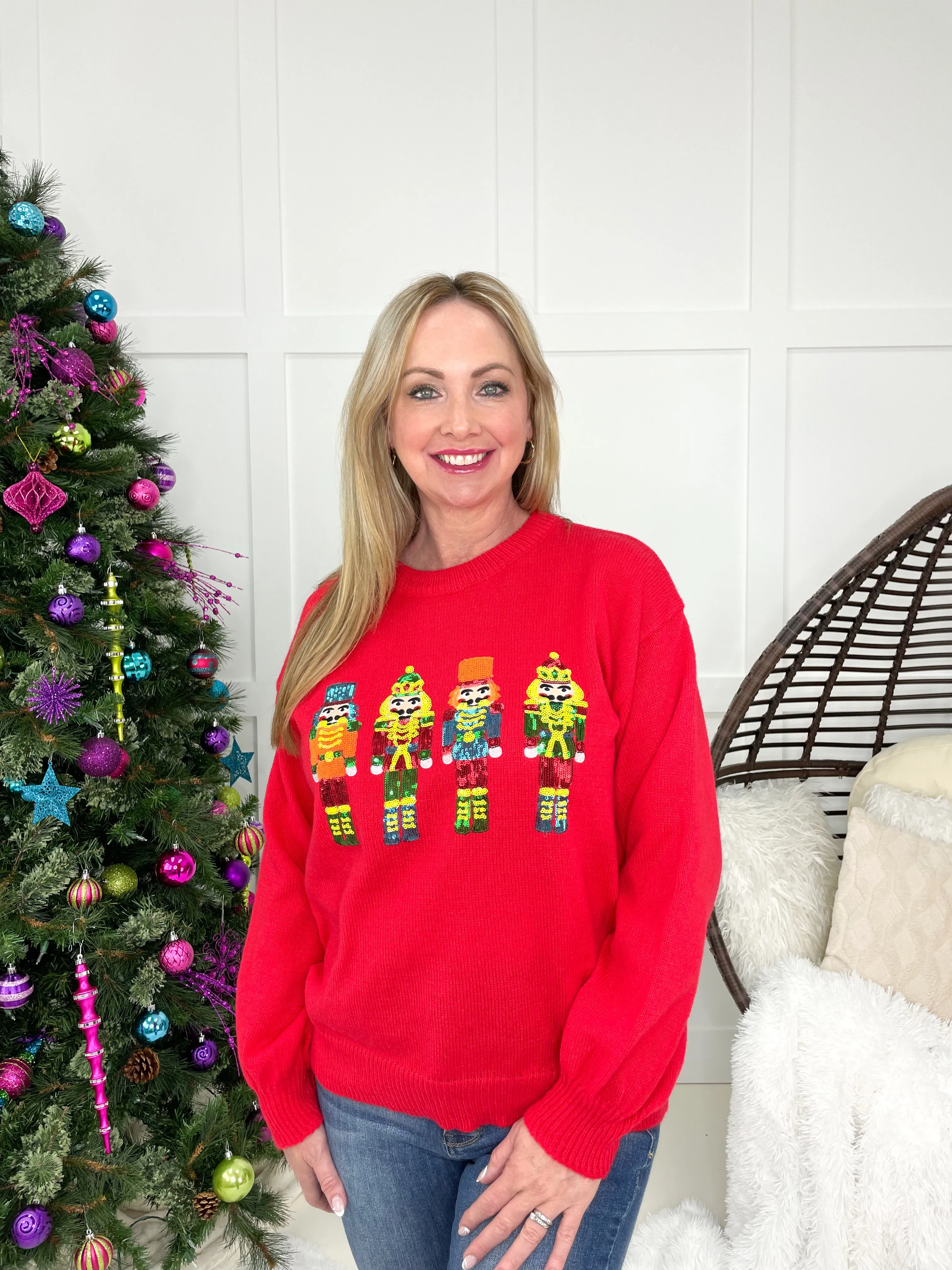 Holiday Nutcracker Sweater