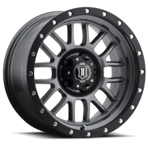 Icon Alloys Alpha Wheel | Gunmetal- Toyota 2005  Tacoma/2003  4Runner