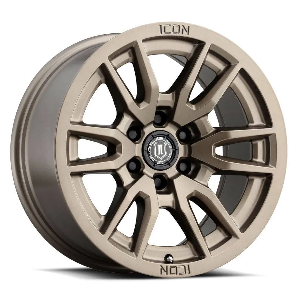 Icon Alloys Vector 6 Wheel | Bronze - Toyota 2005  Tacoma/2003  4Runner
