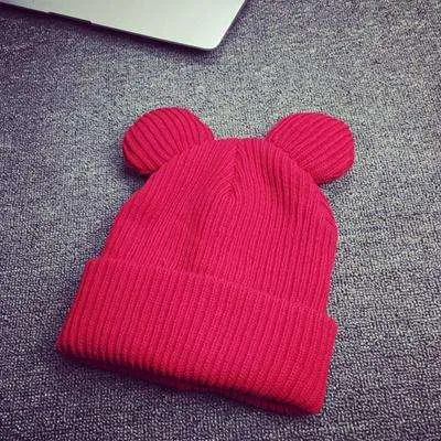 Mouse Bear Ears Beanies
