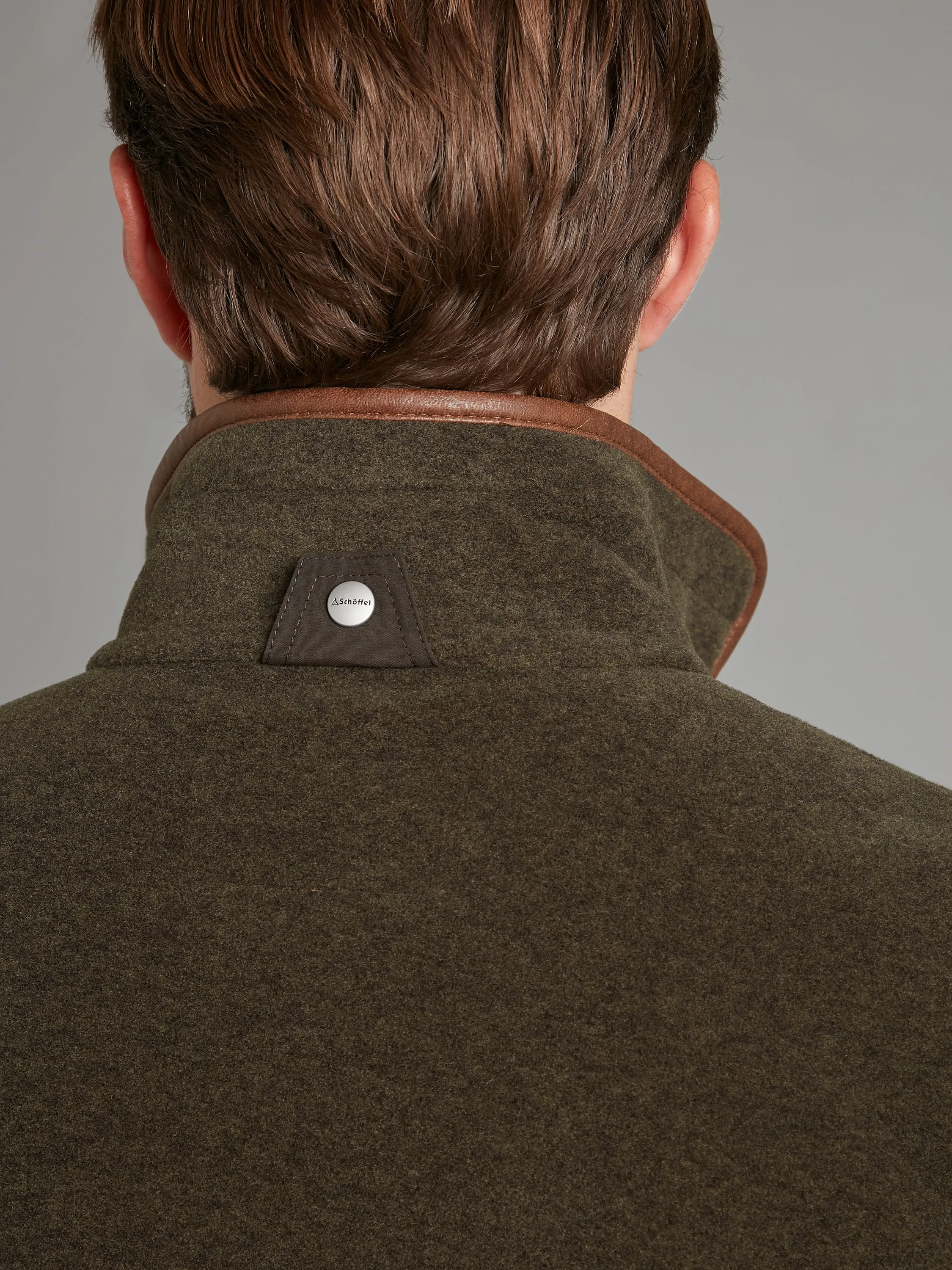 Schoffel Oakham Fleece Vest - Dark Olive