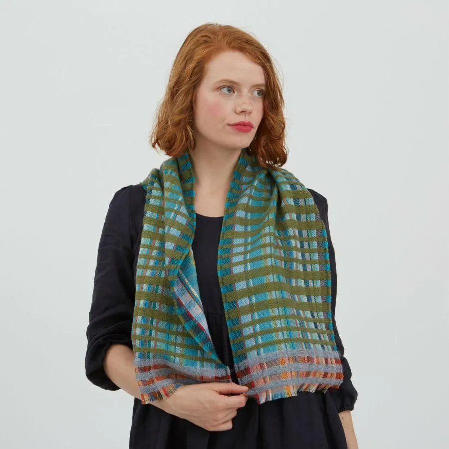 Silk/Cashmere/Mohair Scarf | Benita Kahaki